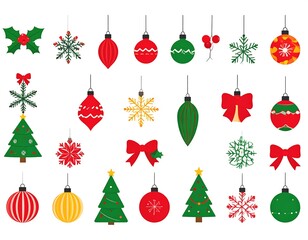 Christmas Ornament Decoration Collection.