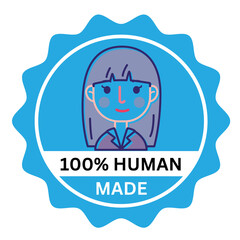 100 percent self made human made lady