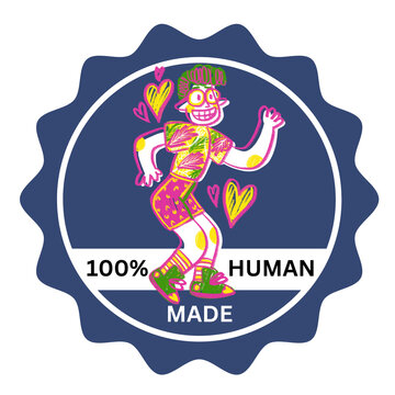 100 percent self made human made dance sticker