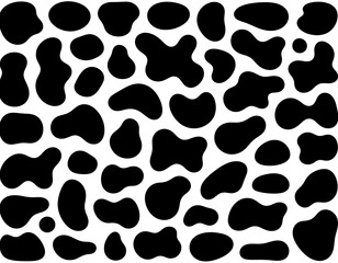 Fototapeta premium Abstract Blob Pattern Design.