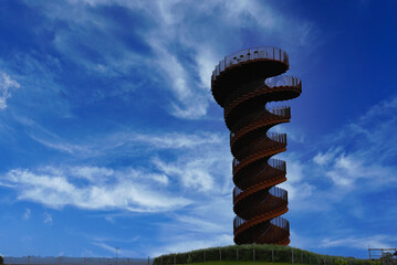 Blick auf den Marsk Tower in Skærbæk in Dänemark © Janet Worg
