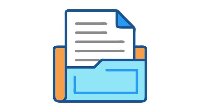  Folder Icon for Document Storage