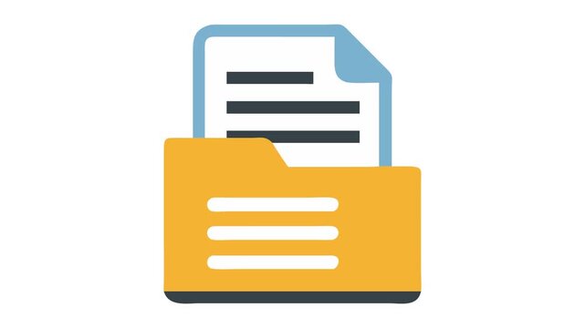  Icon Representing File Folders
