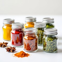 jars of spices