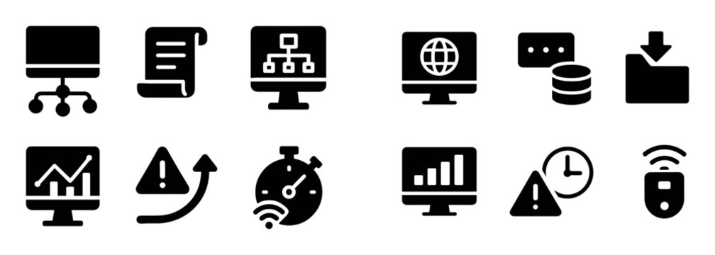 Network Monitoring Icons