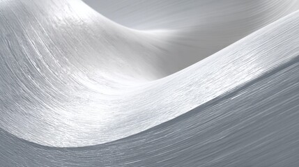 Wind turbine blade surface texture. White fiberglass with subtle curve lines