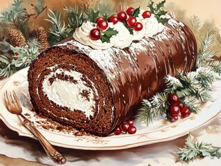 Sparkling Champagne Bottle Surrounded by Elegant Holiday Ornaments on Vibrant Pink Backdrop