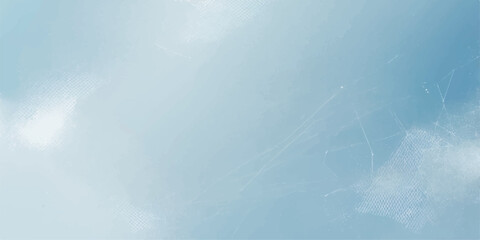 Blue sky with soft white clouds background