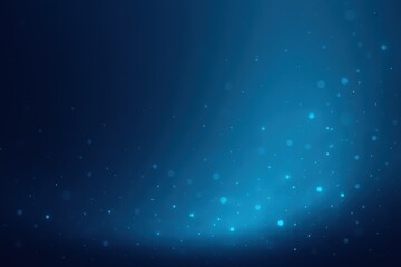 Dark blue glowing light background with sparkles. AI Generative.