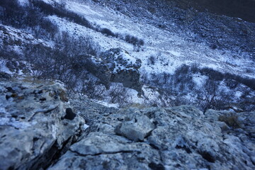 Snowy Peaks of Shahdag Mountains, Azerbaijan
