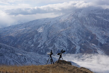 Snowy Peaks of Shahdag Mountains, Azerbaijan