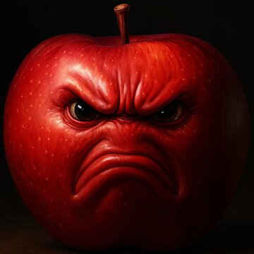 Apple AI Emoji Angry