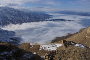 Snowy Peaks of Shahdag Mountains, Azerbaijan