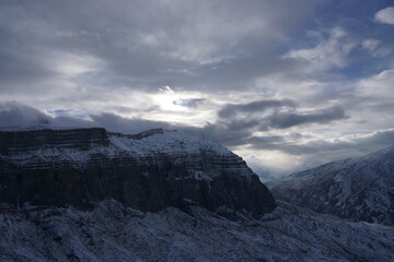 Snowy Peaks of Shahdag Mountains, Azerbaijan