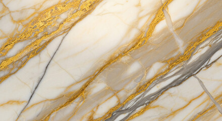 Luxurious white marble with striking gold veins creates an opulent backdrop for sophisticated design projects and elegant interiors