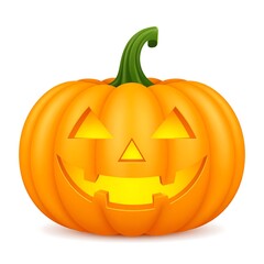 Halloween Pumpkin Jack-o-lantern.