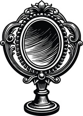 Obraz premium Elegant abstract geometric pattern design subtle light and dark tones isolated on transparent background