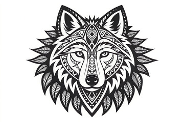 lion head vector illustration , -black-and-white-vector-illustration-of-a-roaring- vector, head, lion, tiger, tattoo, face, animal.