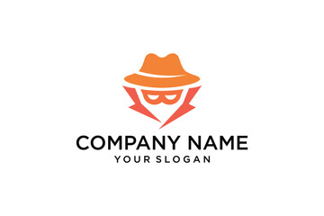 Spyware icon in simple design. Vector illustration