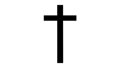 Christian Cross Symbol.