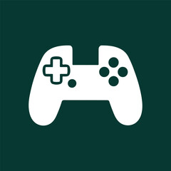 Minimal Vector Joystick Icon Design in Flat Style &ndash; Modern Retro Game Controller Illustration