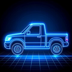 Digital Pickup Truck Design.