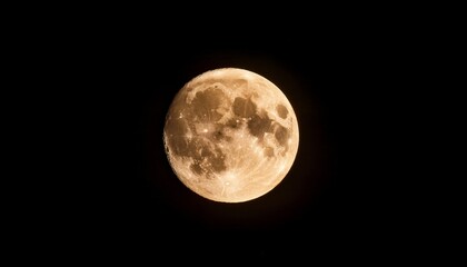 Full moon AI generated