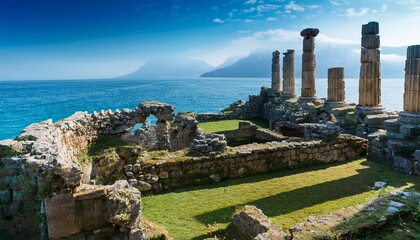ruins of Atlantis, AI generated