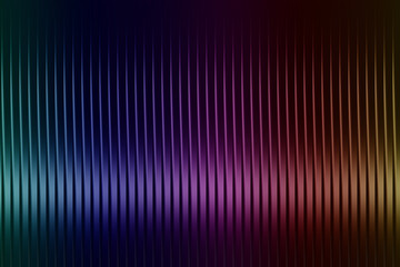 Illustration of a mesmerizing display of vertical lines, each glowing with a unique color, creating a vibrant and dynamic visual experience that captivates the viewers attention
