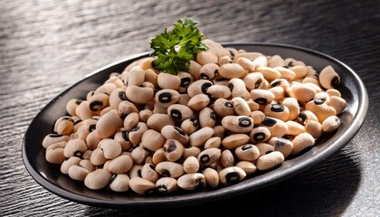black eyed beans bowl AI generated