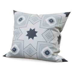 Stylish star pattern cushion for modern home decor accents, perfect for interior design projects and adding a touch of elegance to any living space