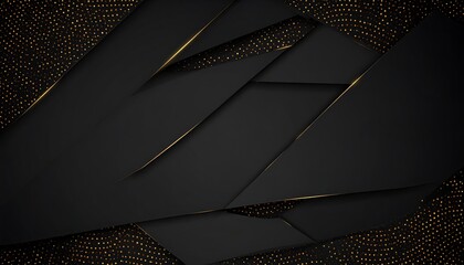 Dark Abstract Geometric Design.