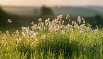 Sweet Vernal Grass Is A Common Perennial Of Grasslands And Meadows That Flowers Between April And July The Dense Clusters Of Flowers Form Cylindrical Flower Spikes That Sit Atop Stiff Stems