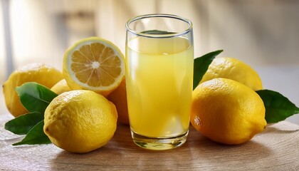 Lemon Juice In A Glass