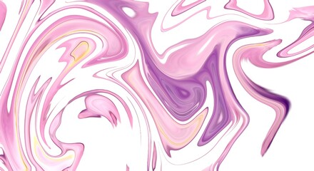 Pink and Purple Abstract Swirling Liquid Texture background