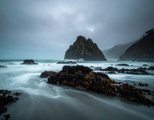 Obraz premium beach at sunset