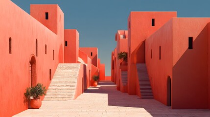 Modern Arid Architecture Open-Air Design

