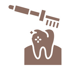 Teeth Brushing Icon