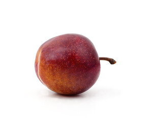 One ripe plum.