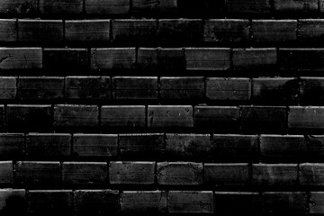 Monochromatic Dark Black Gritty Grunge Texture Full Frame Background

