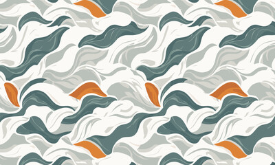 Modern Abstract Marble, Liquid Art, and Terrazzo Seamless Pattern Collection