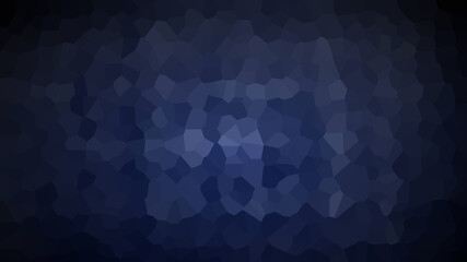 Abstract dark blue mosaic background with geometric shapes, creating a modern and elegant backdrop for various design projects and presentations