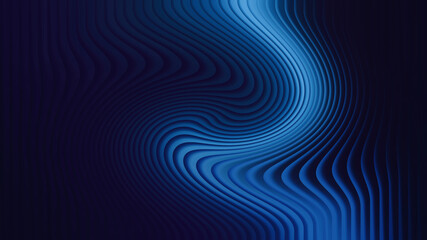 Abstract blue wave background with dynamic swirl lines, creating a modern and visually captivating design with depth and movement