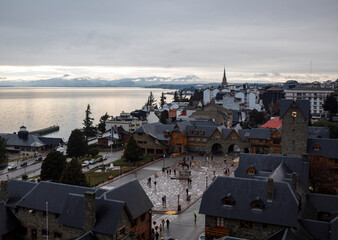 Obraz premium nublado em Bariloche Argentina Patagônia
