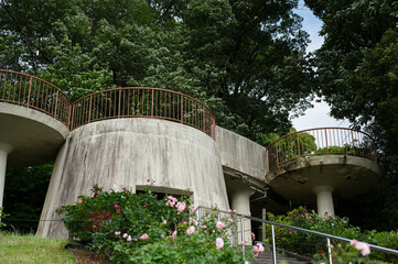 公園にある展望台