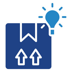 Concept Idea Icon, Mini Illustration Relate To Capital Market, Market Research. Use For Modern Concept, Ui, Ux Web And App Development.