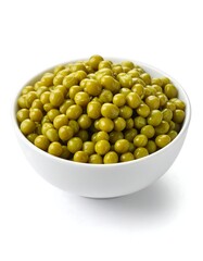 Green peas in a bowl