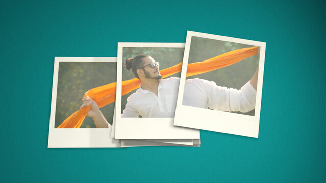 Vintage Photo Stop Motion Retro Slideshow 