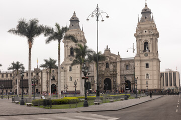 Obraz premium Historic downtown of Lima, Peru