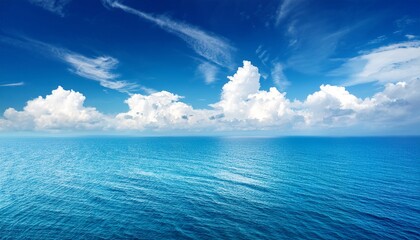 Obraz premium Beautiful Sky And Blue Sea